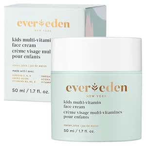 Evereden Kids Face Cream: Melon Juice, 1.7 oz. | Face Lotion | Clean and Non-Toxic Face... image