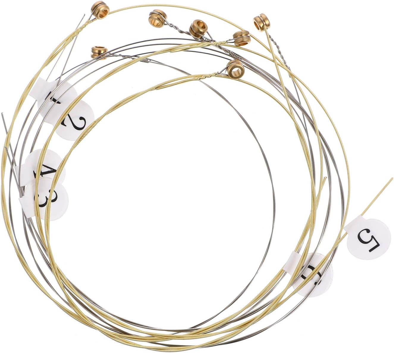 EXCEART 7 Pcs Harp String Set Steel Replacement Strings for Lyre Harp Musical Instrument...