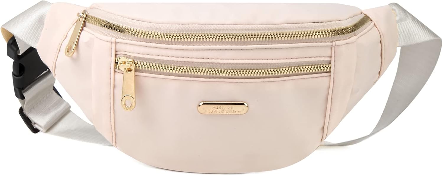 Fanny Packs Waist Pack for Women, Fashion Waist Bag with Adjustable Strap for Travel Sports...
