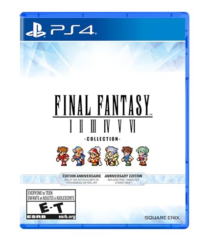 FINAL FANTASY I-VI Collection Anniversary Edition 2024 - ESRB (PS4)