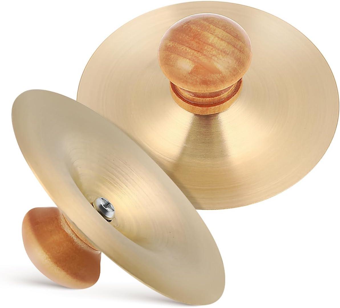 Finger Cymbals Handheld Small Practice Percussion Instrument for Kids Toddlers Music Dance...