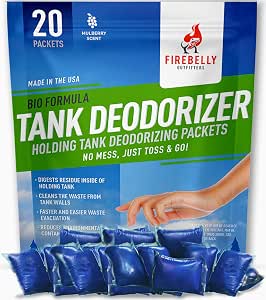 Firebelly Outfitters - RV Deodorizer & Septic Treatment Pods - Portable Toilet Chemicals... image