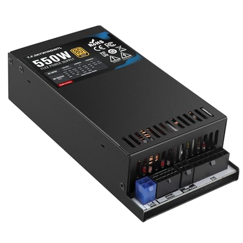 Flex Power Supply 550W with Gen 5 12VHPWR GPU Connector Fully Modular PSU Full Voltage...