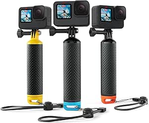 Floating Handle Grip Floaty Stick Waterproof Handler Accessory Compatible with GoPro Hero...