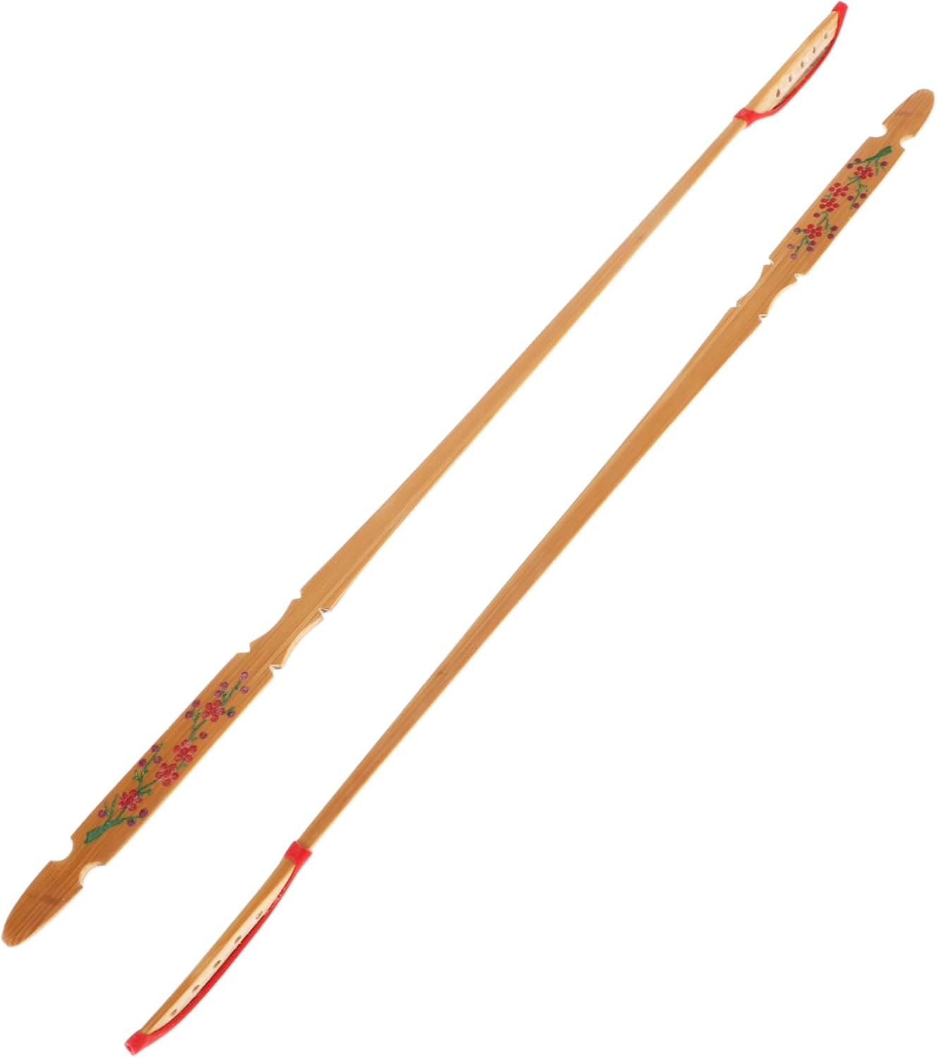 FOMIYES 2pcs Yangqin Bamboo Hammers for Dulcimer Wooden Practice Sticks Musical Instrument...