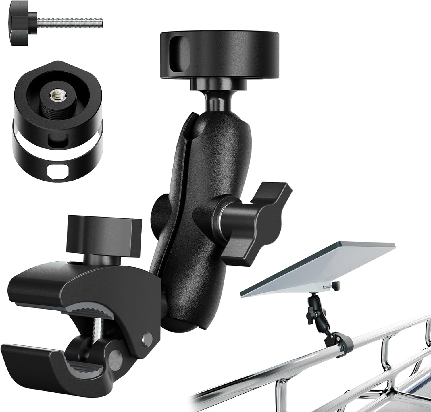 for 2026/2025 Starlink Mini Clamp Mount and 2024 Pipe Adapters, Born for Starlink Mini Pipe...