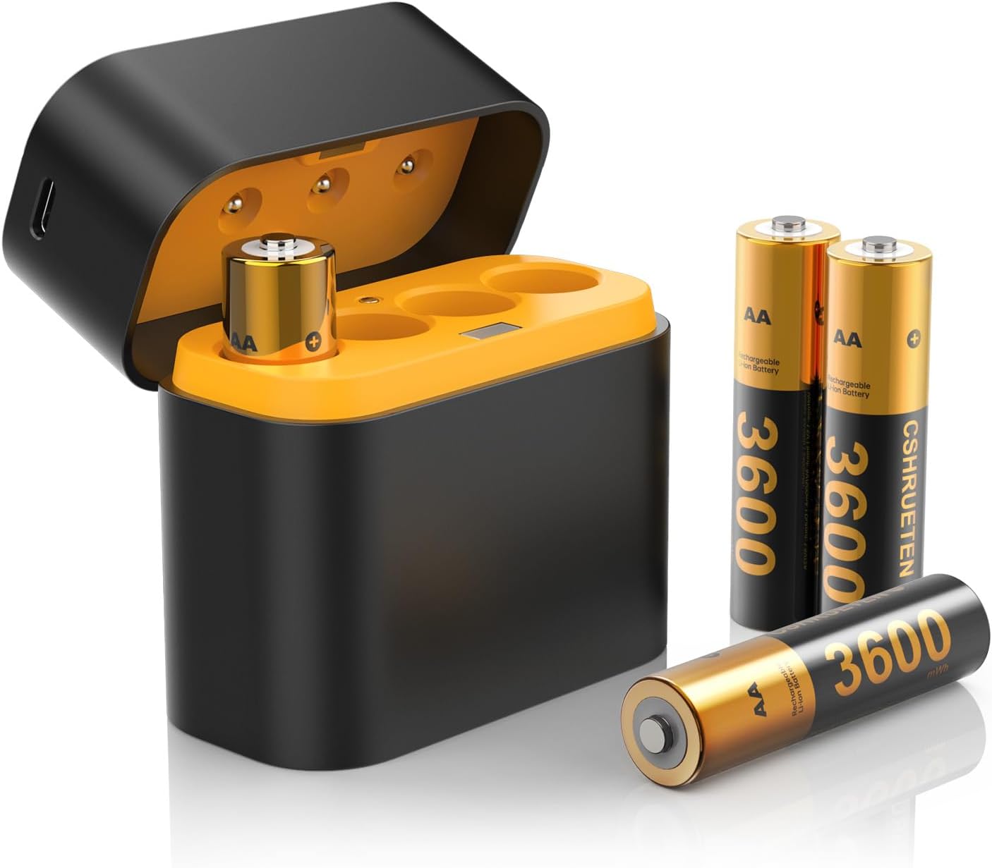For Meta Quest 2/3/3S Controller Accessories Rechargeable Battery Pack with Charger, 4 Pack...