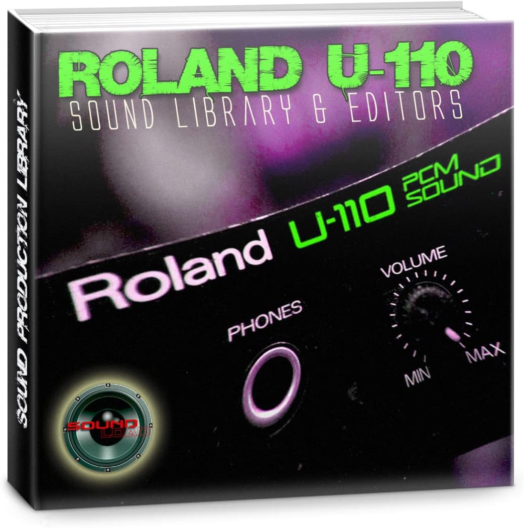 for ROLAND U-110 Huge Original Factory & new Created Sound Library & Editors