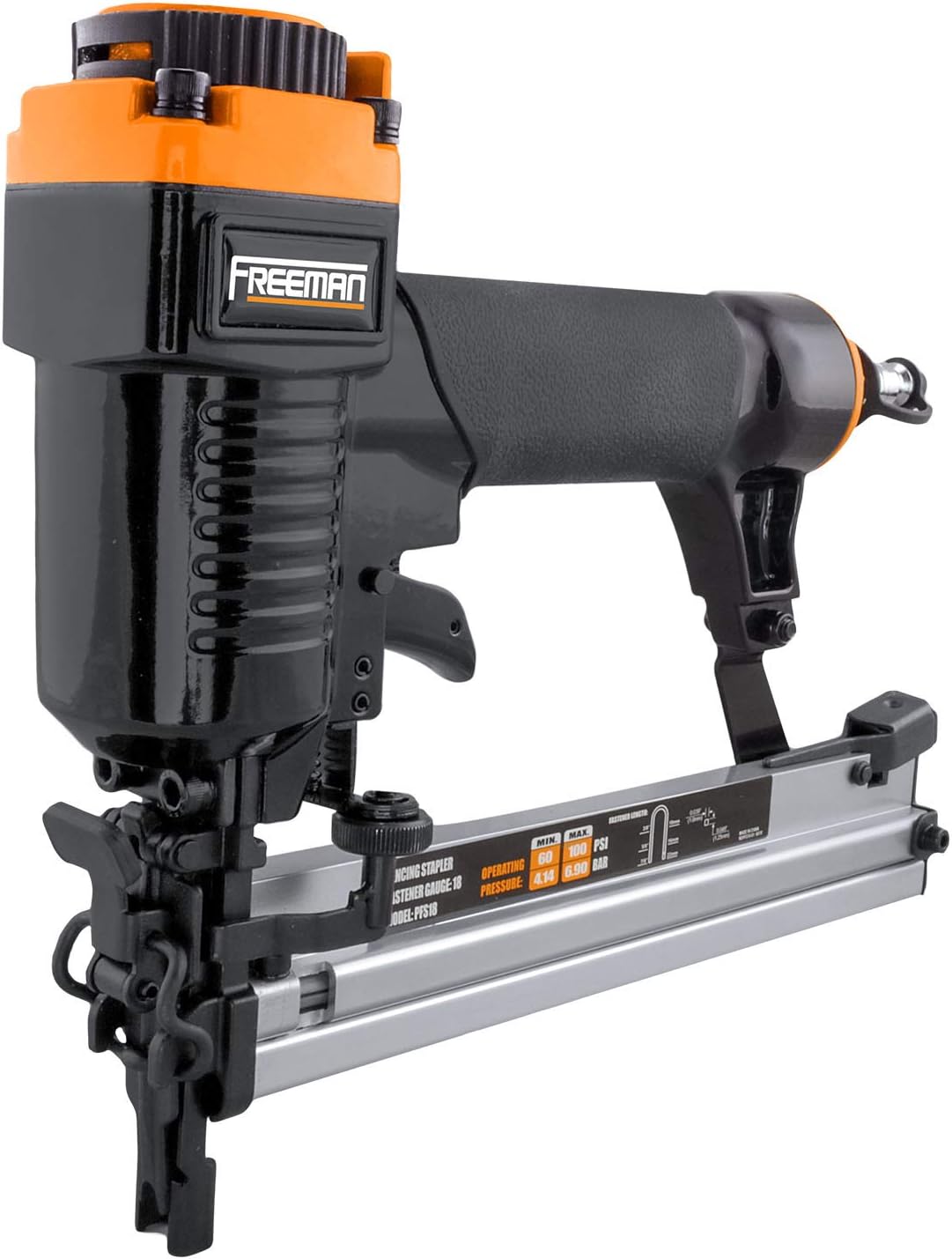 Freeman PFS18 Pneumatic 18-Gauge 7/8" Fencing Stapler with Belt Hook