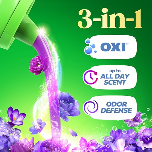 Gain Plus Liquid Laundry Detergent, Cleaner, Fresher, Now with Oxi, Moonlight Breeze Scent... image