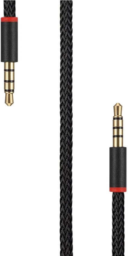 Gaming Headset Talkback Cable for The PS4 / Xbox One 3.5mm Male to Male Headset Jack Cord...
