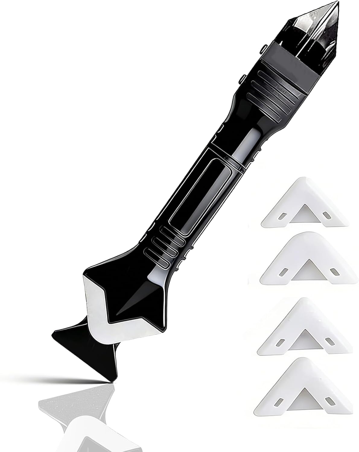 GDYiFeng Caulk Remover Tool Set 3 in 1, Silicone Caulking Tool & Sealant Smoothing with 5...