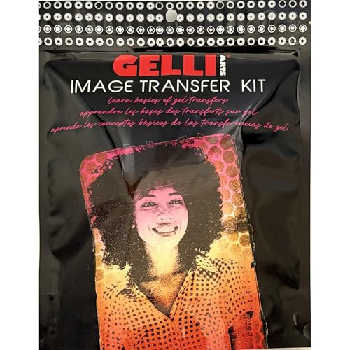 Gelli Arts Image Transfer Kit for Crafting Transfer Kit – Gelli Plate Set with Roller... image