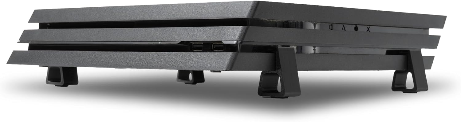 Glistco Simple Feet- Horizontal Stand/Feet Compatible with PlayStation 4 (Pro)