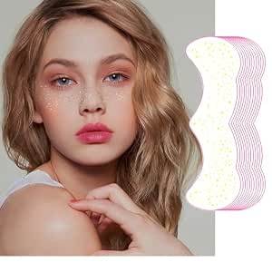 Glitter Freckles Face Tattoos, 12 Sheet Gold Face Glitter Makeup Speckles, Sparkle Makeup...