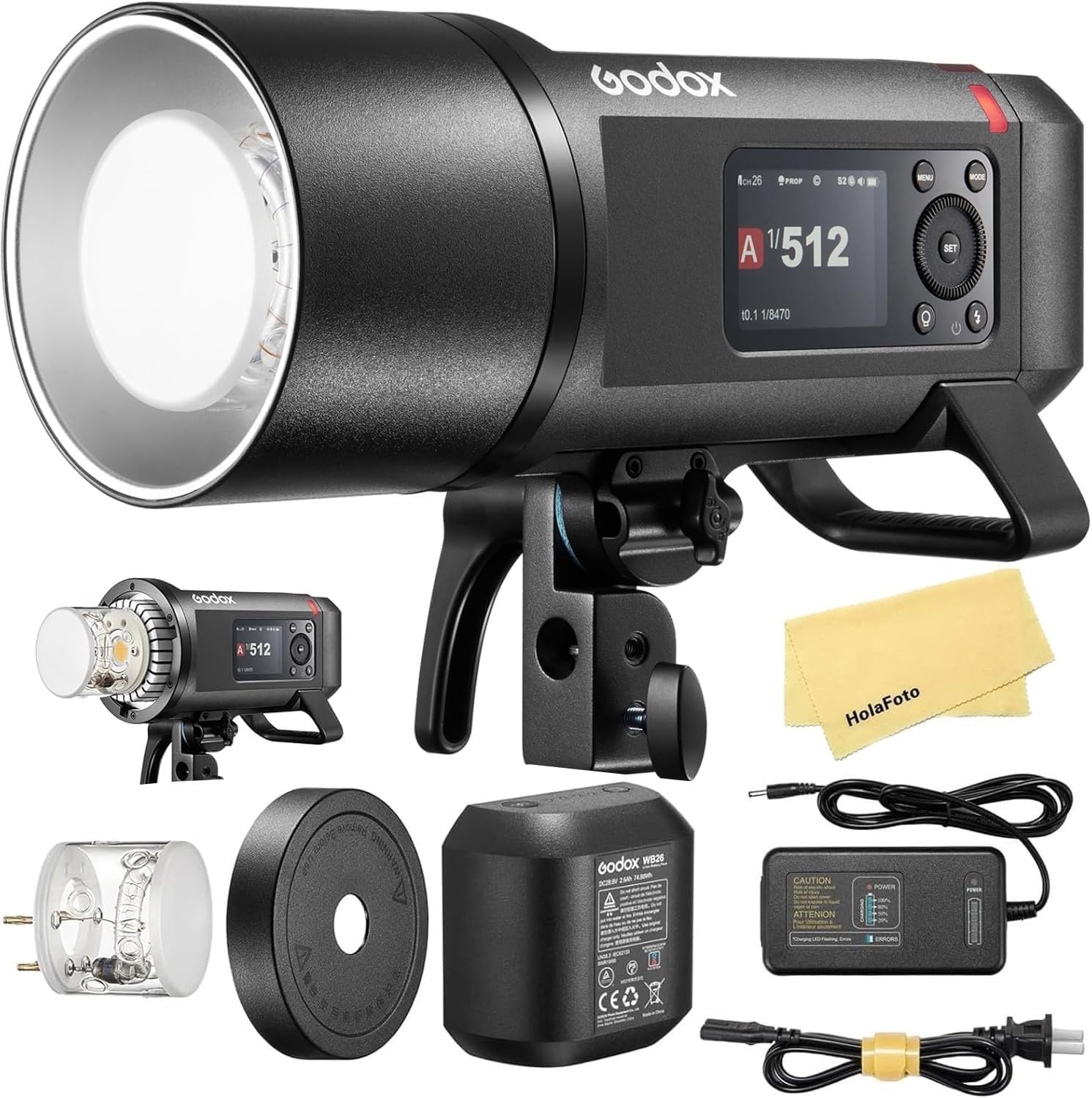 GODOX AD600 Pro II AD600Pro II AD600ProII 600Ws Outdoor Flash,2.4G TTL 1/8000...