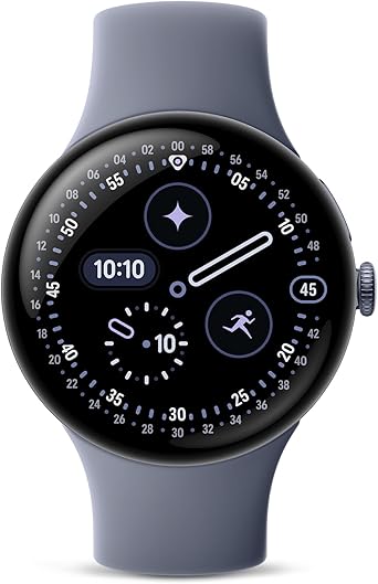Google Pixel Watch 4 (45mm) - Android - 2 Years of Data - Heart Rate,Sleep & Fitness...