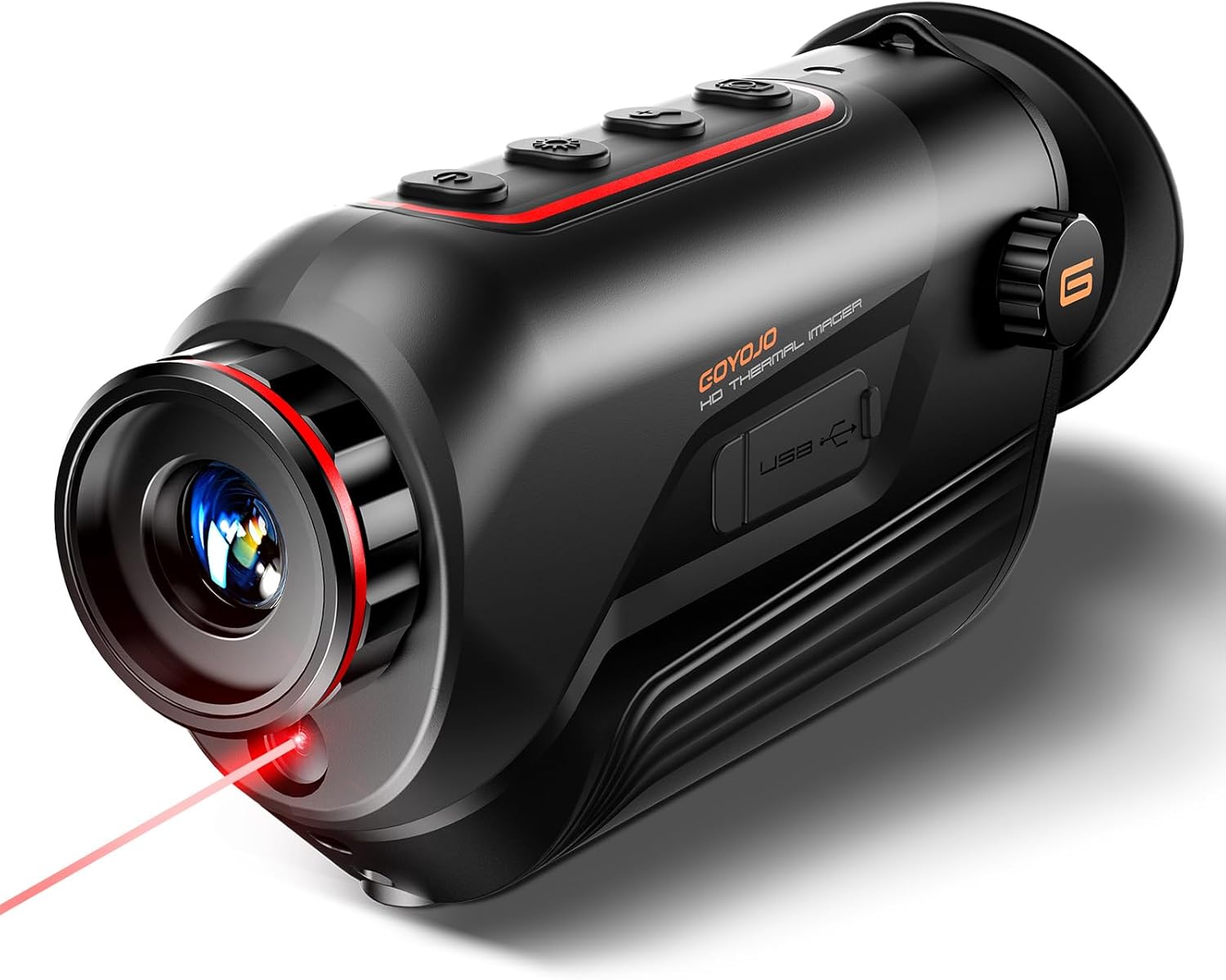 GOYOJO G215 Thermal Imaging Monocular for Hunting, 256x192 (50Hz) Infrared Night Vision...