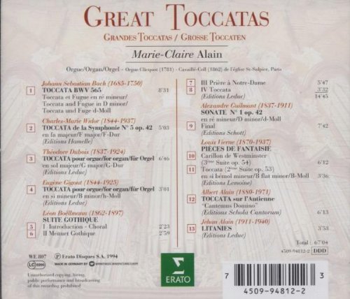 Great Toccatas image