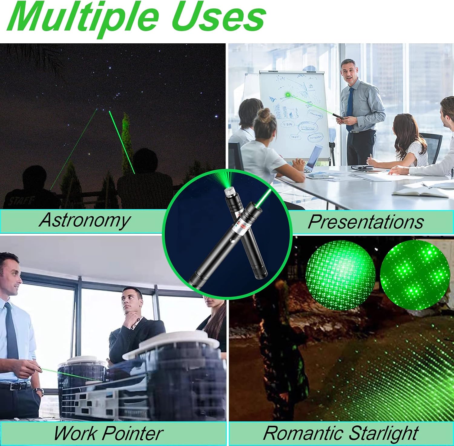 Green Laser Pointer High Power Rechargeable Lazer Pointer High Power Laser | Lazer Pointer... image