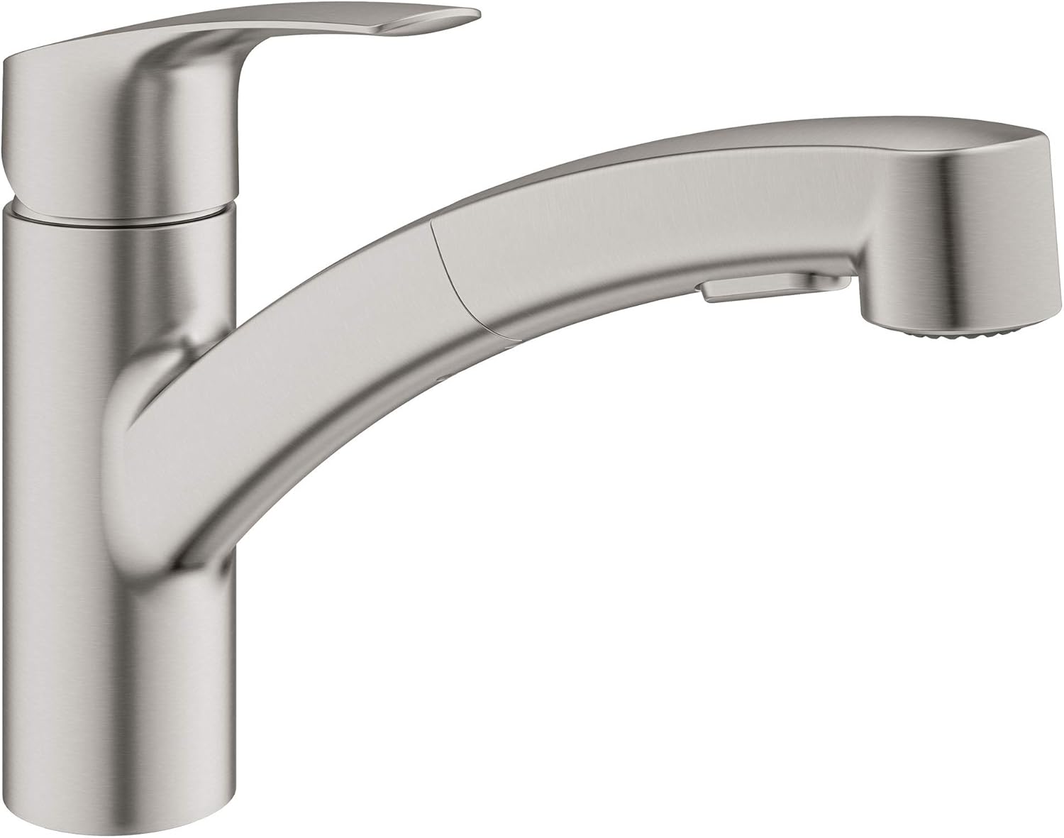 GROHE 30306DC1 Eurosmart Dual Spray Pull-Out Kitchen Faucet with Sprayer, 1.75 GPM...