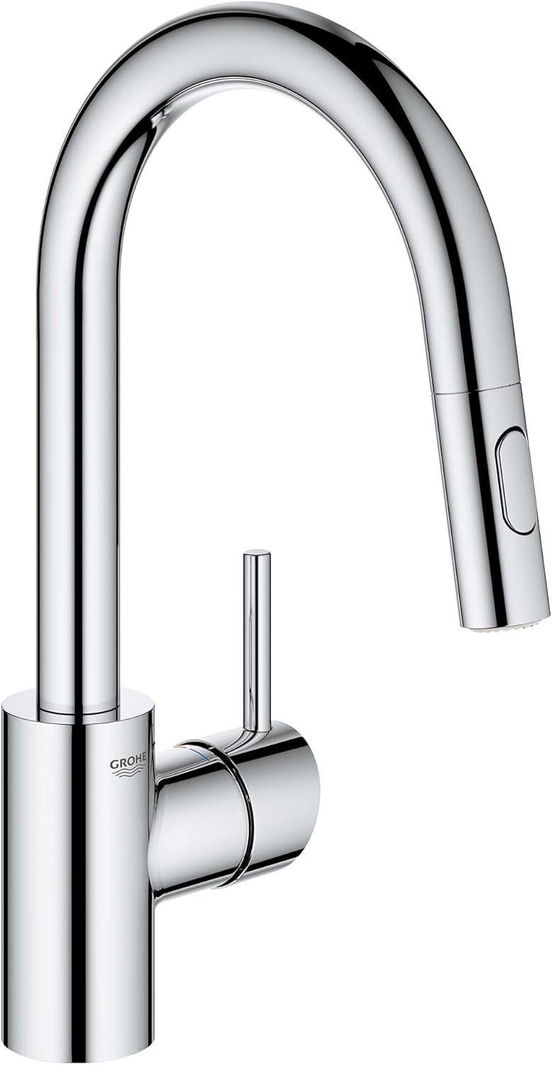GROHE 31479001 Concetto Prep Kitchen Faucet, 1.75 GPM, Chrome