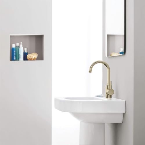GROHE 32138EN2 Concetto Single-Handle Bathroom Faucet, Brushed Nickel InfinityFinish image