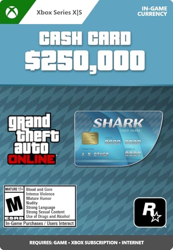 GTA Online: Tiger Shark Cash Card - Xbox Series X|S [Digital Code]