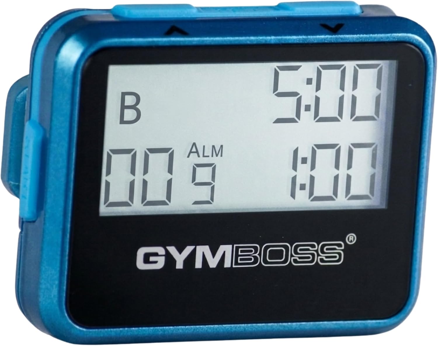 Gymboss Interval Timer and Stopwatch - Teal/Blue Metallic Gloss