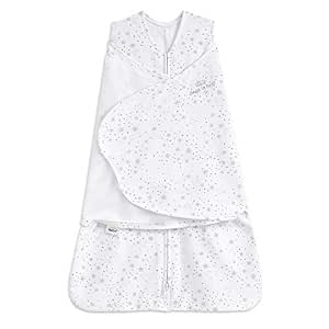 HALO 100% Cotton Sleepsack Swaddle, 3-Way Adjustable Wearable Blanket, TOG 1.5, Midnight... image