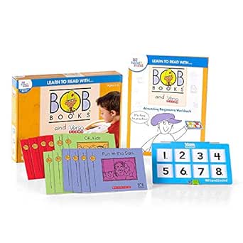 hand2mind Bob Books & VersaTiles Advancing Beginners Set, Early Reader Books, Learn to Read...