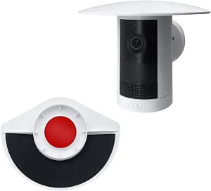Haoyou Rain Cover for Ring Outdoor Cam Plus and Ring Stick Up Cam, Protects Camera Lenses...