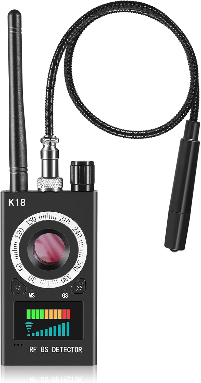 Hidden Camera Detectors, 3-in-1 GPS Tracker Detector, Bug Detector, Ultra-Long Battery Life...