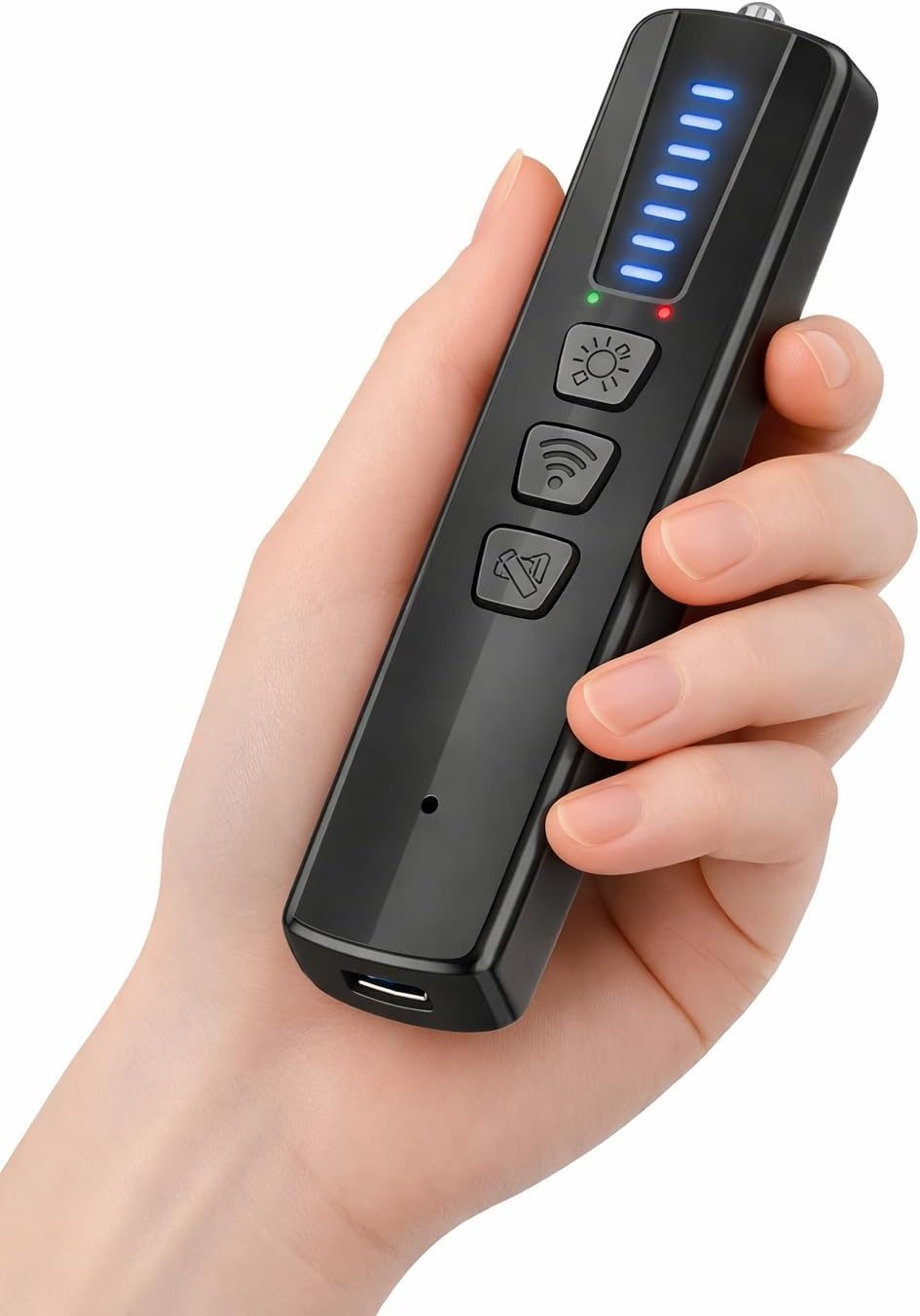 Hidden Camera Detectors, AI-Powered Portable RF Signal Scanner with LED Flashlight...