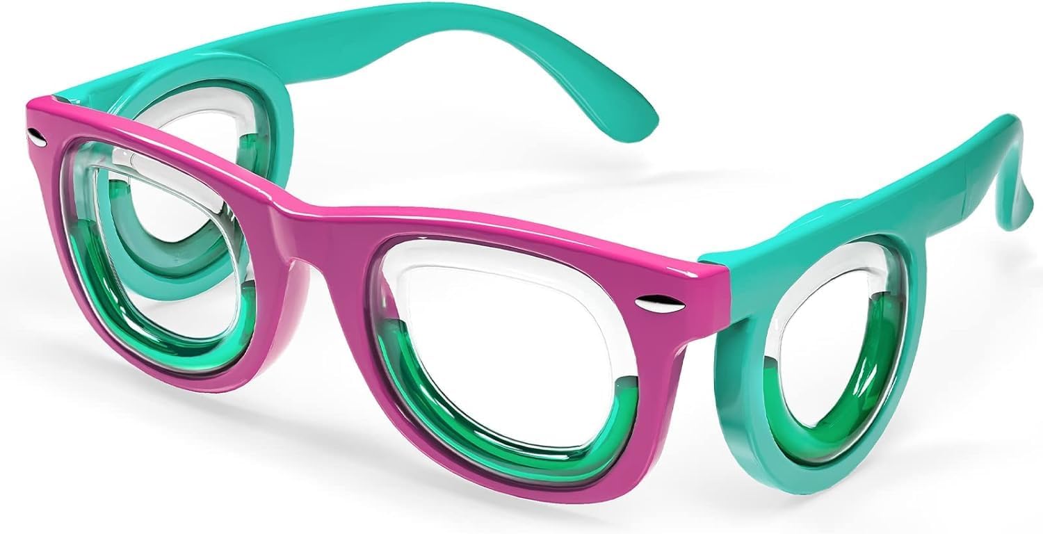 Hion Kids Anti-Motion Sickness Smart Glasses (for 3-8 Year Olds) – Ultra-Light Portable...