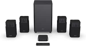 Hisense HT Saturn 4.1.2ch Soundbar with Wireless Subwoofer, Dolby Atmos, DTS:X, Bluetooth...