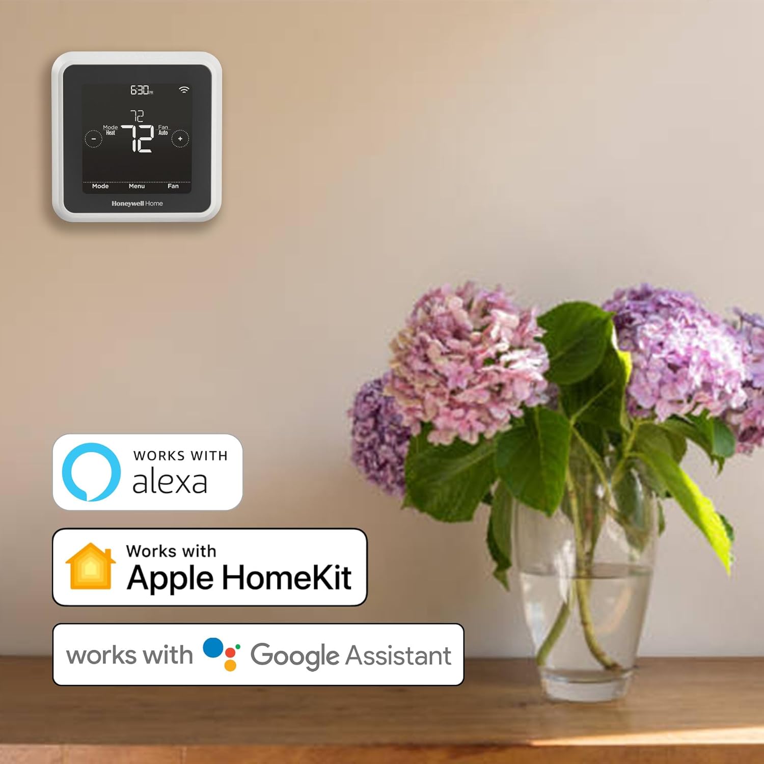 Honeywell Home RENEWRTH8800WF/U Wi-Fi Programmable Thermostat (Renewed) image
