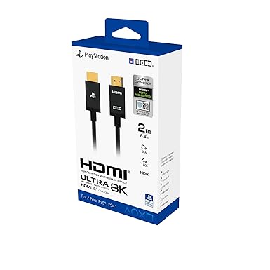 Hori Ultra High Speed HDMI Cable for PlayStation® 5 - Officially Licensed by Sony image