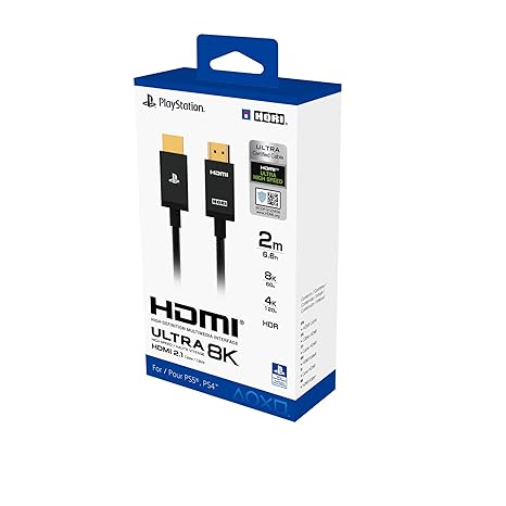 Hori Ultra High Speed HDMI Cable for PlayStation® 5 - Officially Licensed by Sony