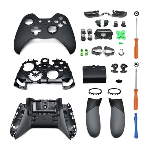 Housing Shell Kit for Xbox Elite 1st Controller, Replacement Full Case Cover Faceplate...