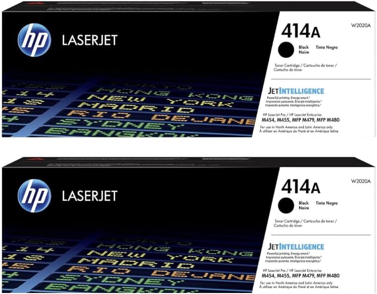 HP 414A (W2020AD1) Original Cartridge Black Toner 2-Pack for M454/M455/M479