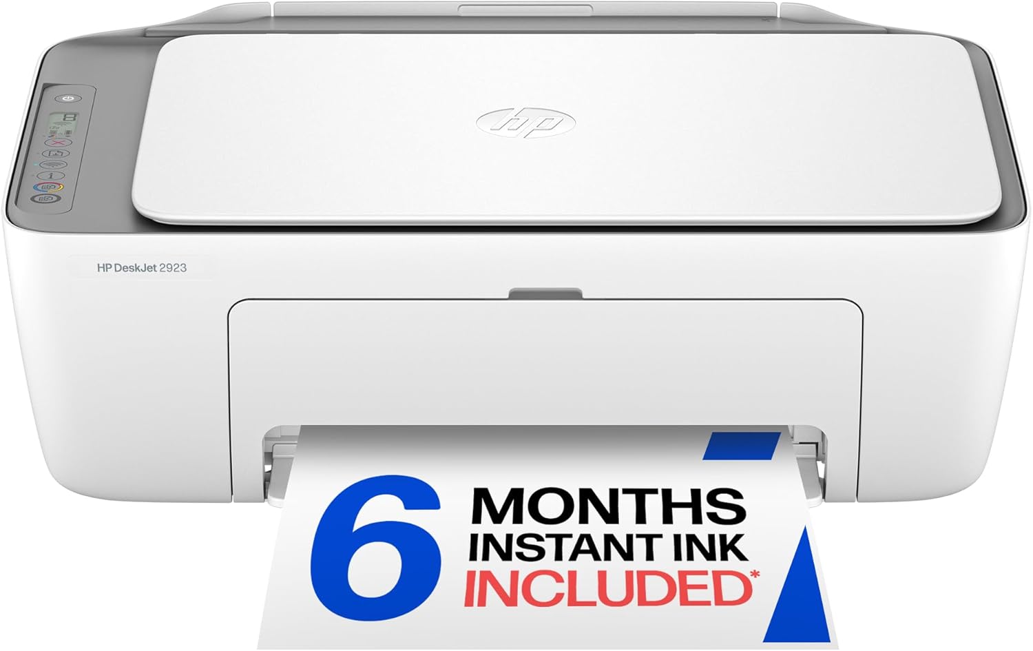 HP DeskJet 2923 Wireless All-in-One Color Inkjet Printer, Scanner, Copier, 6 Month Trial of...