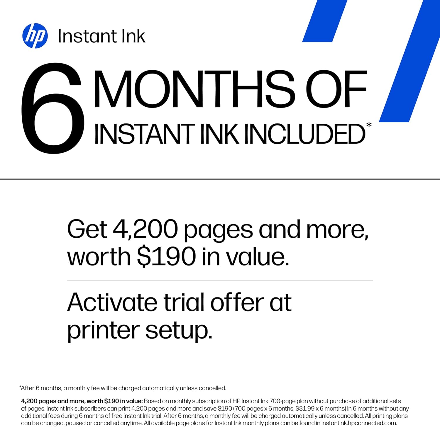 HP DeskJet 2923 Wireless All-in-One Color Inkjet Printer, Scanner, Copier, 6 Month Trial of... image