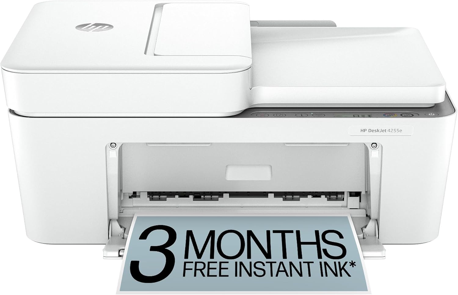 HP DeskJet 4255e Wireless All-in-One Color Inkjet Printer, Scanner, Copier, Best-for-Home, 3...