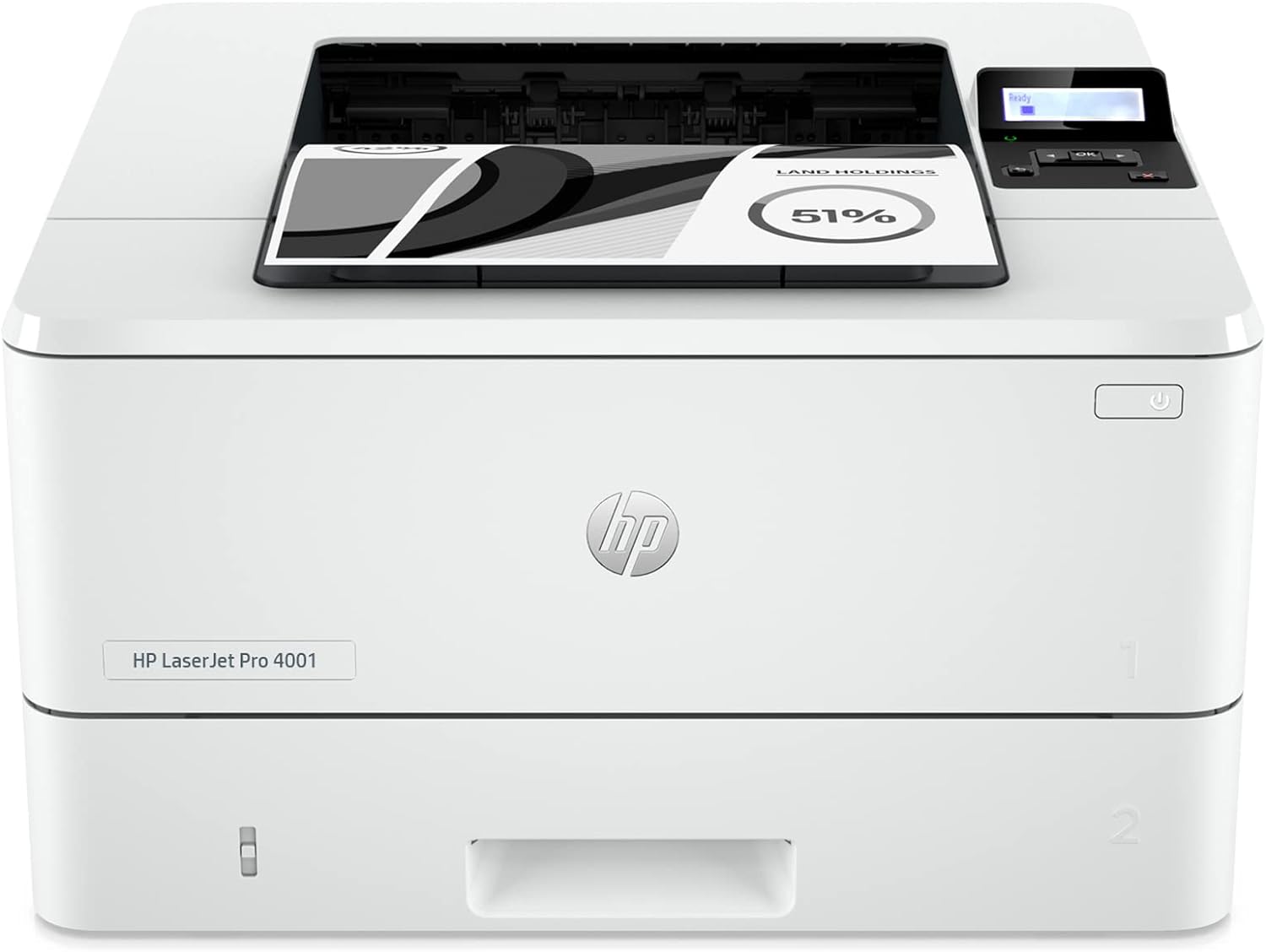 HP LaserJet Pro 4001dn Black & White Printer (Renewed)