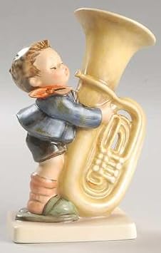 Hummel-goebel "The Tuba Player" #437 Tmk6 1980s No Box