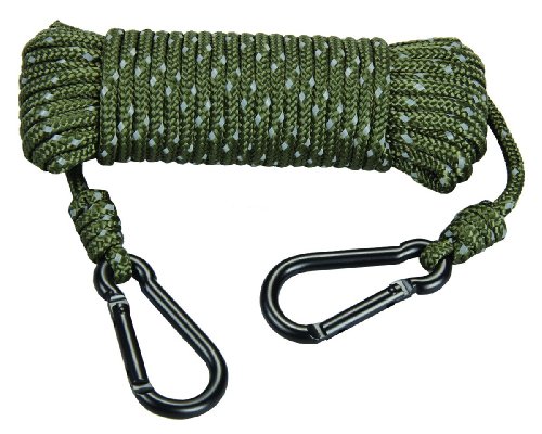 Hunters Specialties 30ft Heavy Duty Reflective Treestand Rope - Hunting Large-Diameter Rope... image