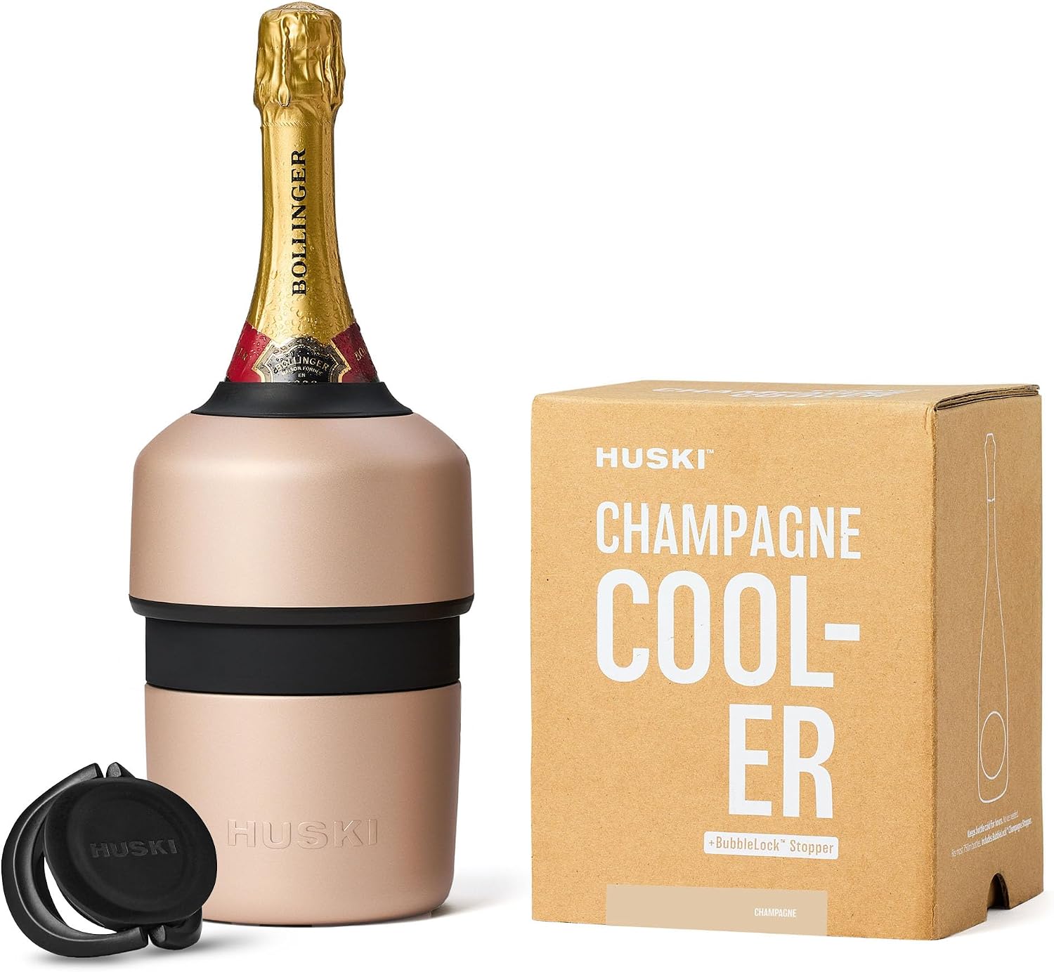 Huski Champagne Chiller | NEW | Award-Winning Iceless Design with Detachable Bottle Stopper...