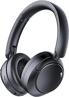 Hybrid Active Noise Cancelling Bluetooth Headphones, Wireless Over Ear Headphones with...