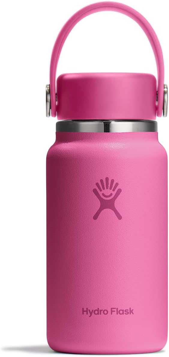 Hydro Flask Micro Bottle - Leak Proof Purse or Pocket Flask - Insulated Mini Water Bottle...